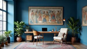 Greek Byzantine Ceramic Home Office Medium in size