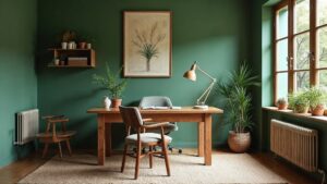 Indian Ancient Wood Home Office Medium in size