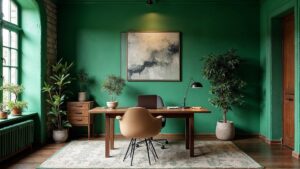 British Medieval Stone Home Office Medium in size