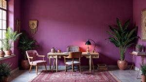 Middle Eastern Post-Modern Textile Home Office Large in size