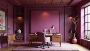 Chinese Modern Wood Home Office Medium in size