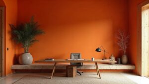 Japanese Contemporary Stone Home Office Extra-Large in size