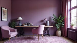 French Modern Textile Home Office Medium in size