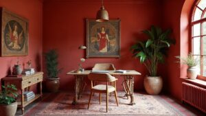 Greek Byzantine Ceramic Home Office Medium in size