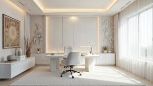 Chinese Modern General Home Office Medium in size