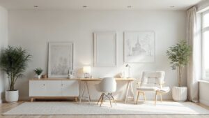 Japanese Contemporary Stone Home Office Extra-Large in size