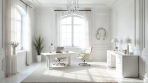 Russian Futurism Glass Home Office Medium in size