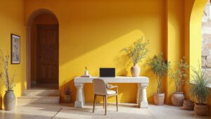 Greek Ancient Stone Home Office Medium in size